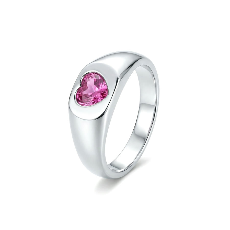 Lucid Heart, pink sapphire